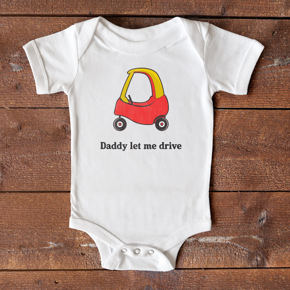 Let Me Drive Baby Onesie