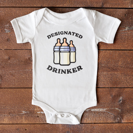 Designated Drinker Baby Onesie