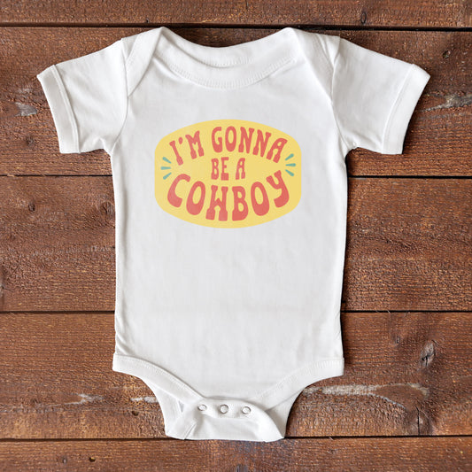 Gonna be a Cowboy Baby Onesie