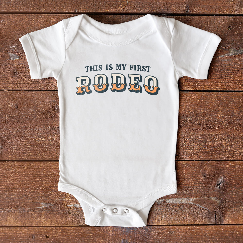 My First Rodeo Baby Onesie