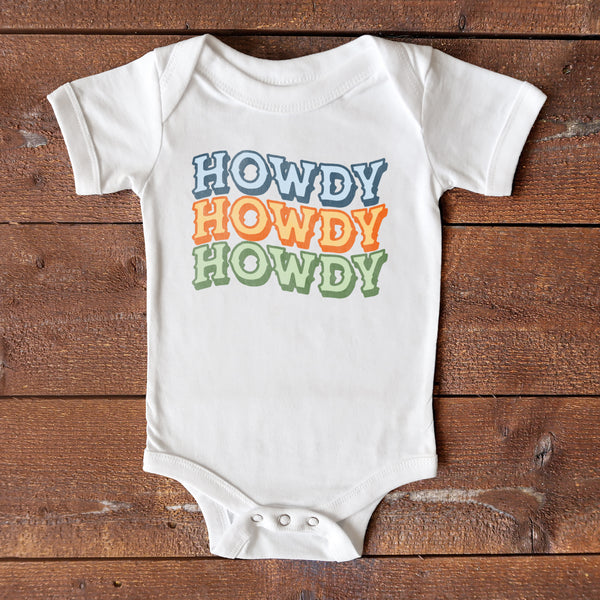 Howdy Howdy Howdy Baby Onesie