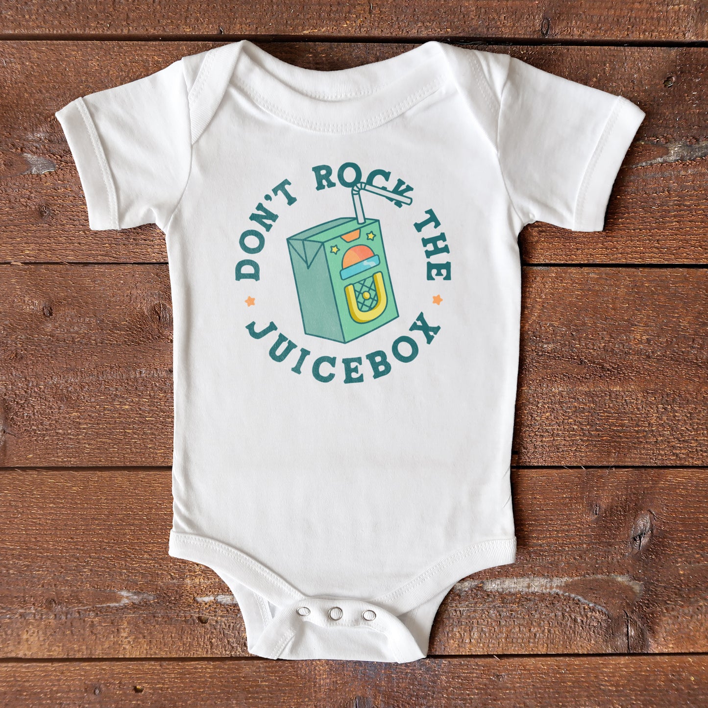 Don't Rock the Juicebox Baby Onesie