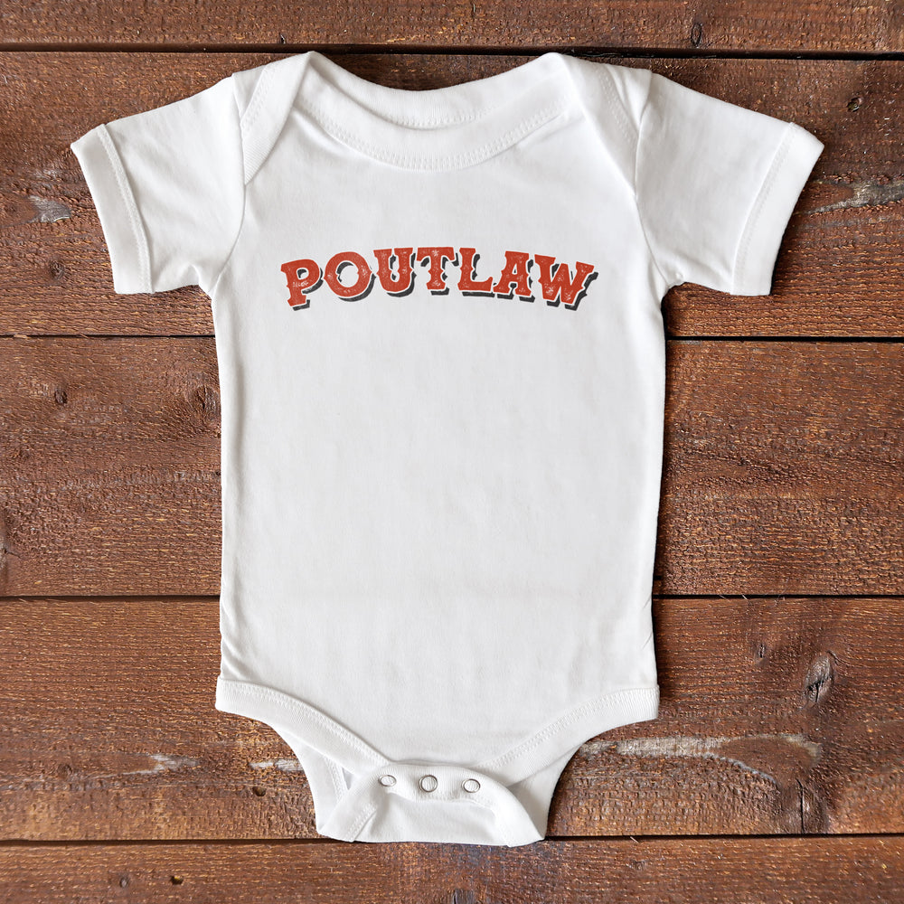 Poutlaw Baby Onesie