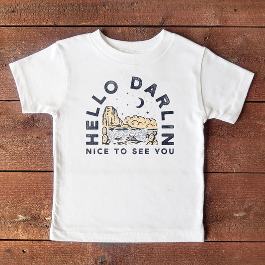 Hello Darlin Toddler Tee